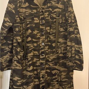 Army Fatigue Full Length Jacket